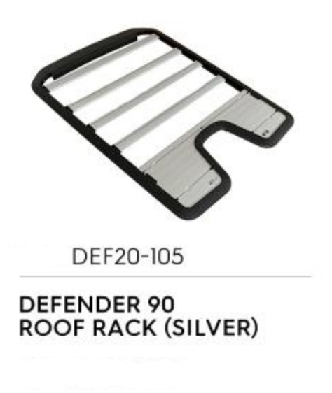 Roof Rack (Silver) - Defender