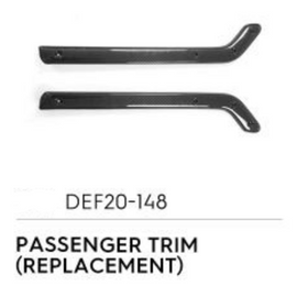 Passenger Trim (Replacement) - Luxury Carbon Fiber