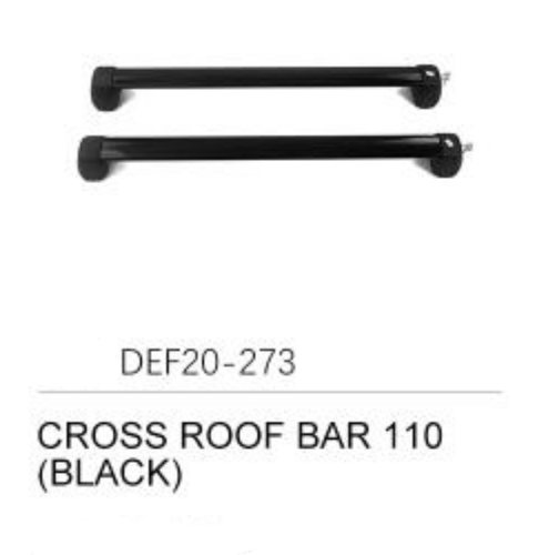 Cross Roof Bar (Black) - Defender