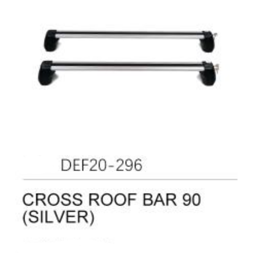 Cross Roof Bar (Silver) - Defender