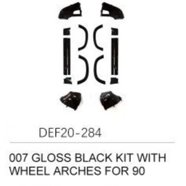 007 Kit with Wheel Arches (Gloss Black) - Defender