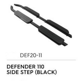 Defender 110 Side Step (Black) - Defender