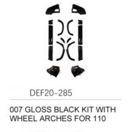 007 Kit with Wheel Arches (Gloss Black) - Defender