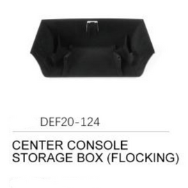 Center Console Storage Box (Flocking) - Defender