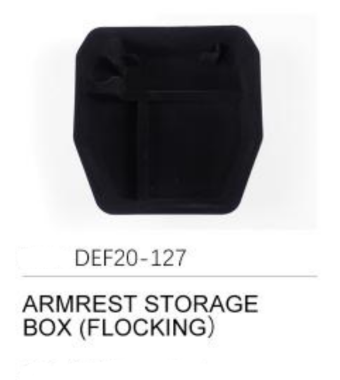 Armrest Storage Box (Flocking) - Defender