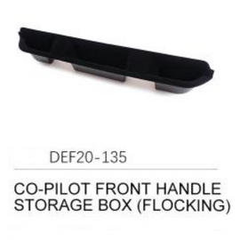 Co-Pilot Front Handle Storage Box (Flocking) - Defender