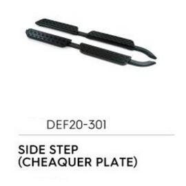 Defender 110 Side Step (Cheaquer Plate) - Defender