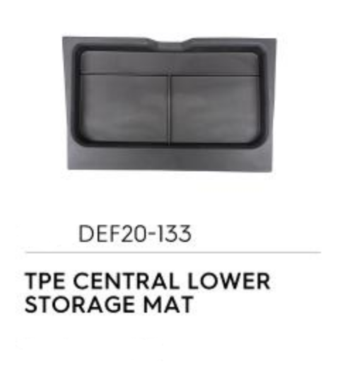 TPE Central Lower Storage Mat - Defender