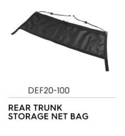 Rear Trunk Storage Net Bag - Defender