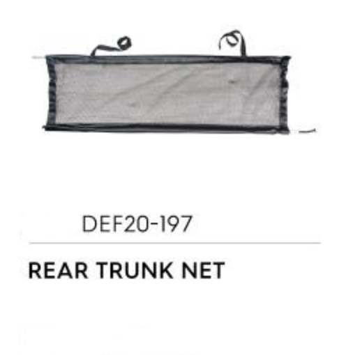 Rear Trunk Net - Defender