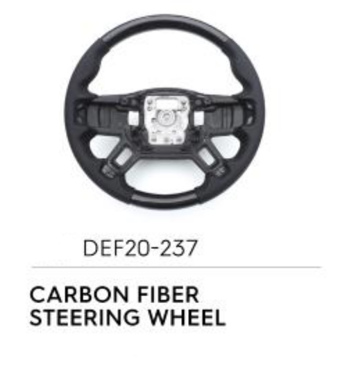 Steering Wheel (Carbon Fiber) - Defender