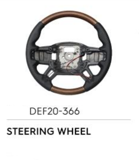 Steering Wheel (Wooden) - Defender