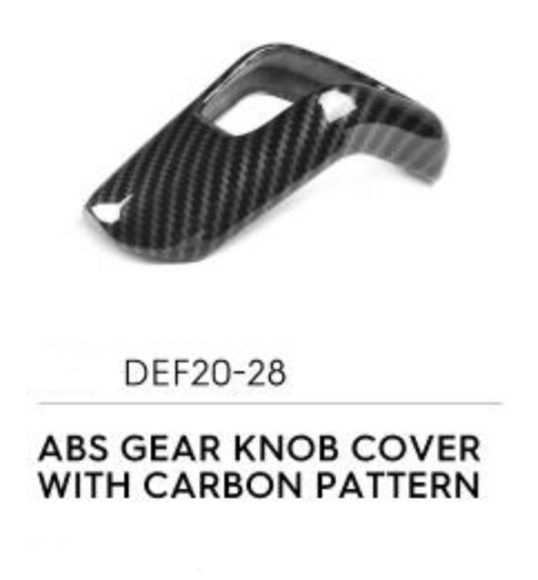 ABS Gear Knob Cover (Carbon Pattern) - Defender