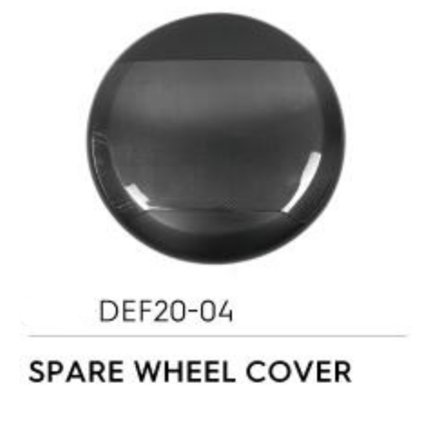 Spare Wheel Cover - Luxury Carbon Fiber