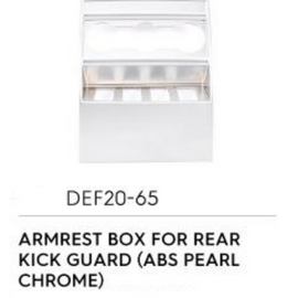 Armrest Box for Rear Kick Guard (Pearl Chrome) - Defender