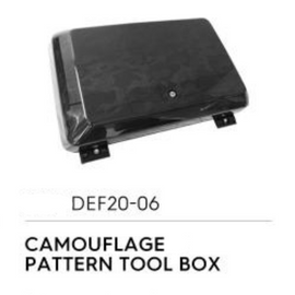 Camouflage Pattern Tool Box - Luxury Carbon Fiber