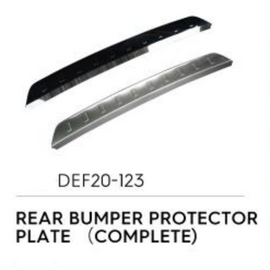 Rear Bumper Protector Plate (Complete) - Defender