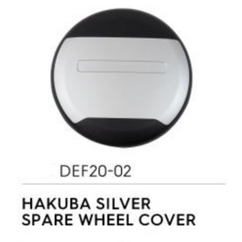 Spare Wheel Cover (Hakuba Silver)  - Defender