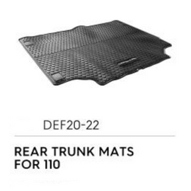 Rear Trunk Mats (110) - Defender