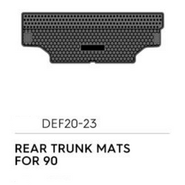 Rear Trunk Mats (90) - Defender