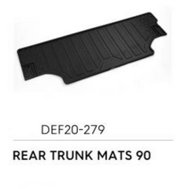 Rear Trunk Mats (90) - Defender