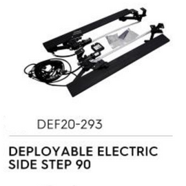 Defender 90 Side Step (Deployable Electric) - Defender