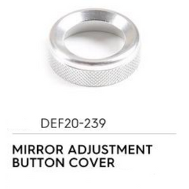 Mirror Adjustment Button Cover (Alloy) - Defender