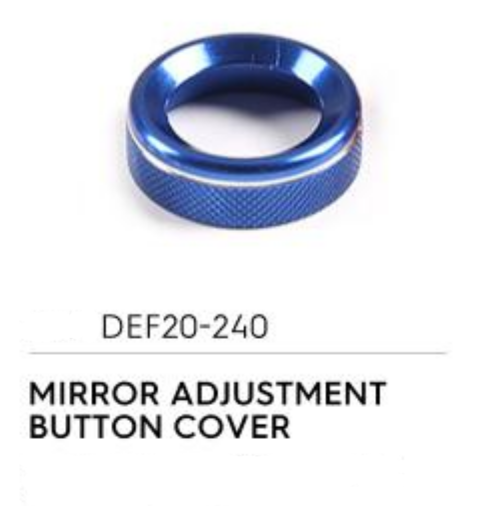 Mirror Adjustment Button Cover (Blue) - Defender