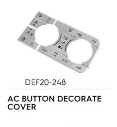 A/C Button Decorate Cover - Defender