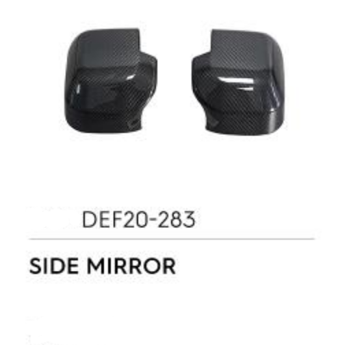 Side Mirror Caps - Luxury Carbon Fiber