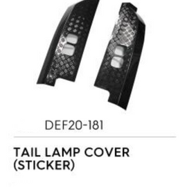 Tail Lamp Cover (Sticker) - Luxury Carbon Fiber