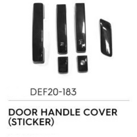 Door Handle Cover (Sticker) - Luxury Carbon Fiber