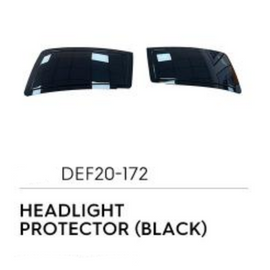 Headlight Protector (Black) - Defender