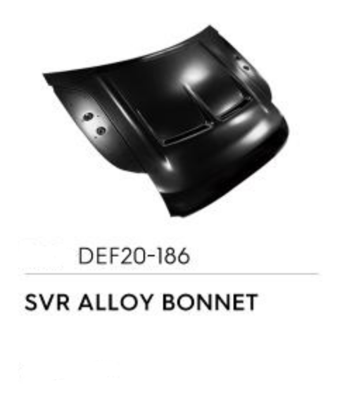 SVR Alloy Bonnet - Defender