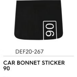 Car Bonnet Sticker 90 - Defender