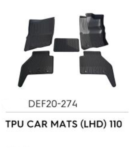 TPU Car Mats (LHD) - Defender