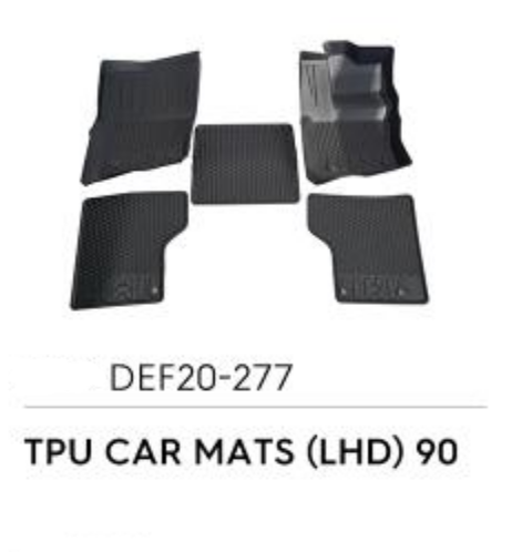 TPU Car Mats (LHD) - Defender