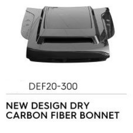 Dry Carbon Fiber Bonnet (Zhous Design) - Luxury Carbon Fiber