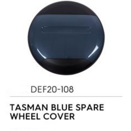 Spare Wheel Cover (Tasman Blue) - Defender