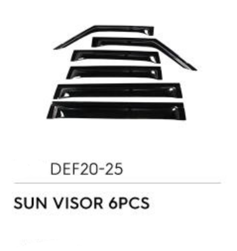 Sun Visor (6 Pieces) - Defender