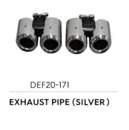 Exhaust Pipe (Silver) - Defender