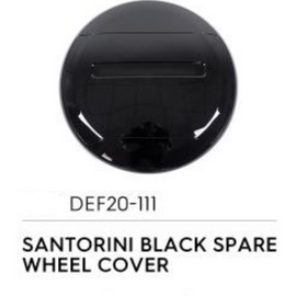 Spare Wheel Cover (Santorini Black) - Defender